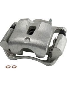 Caliper de Freno Delantero Izquierdo TRQ CLA35301 6.30 cm 2