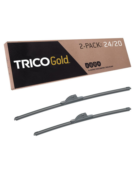 Limpiaparabrisas TRICO Gold 24 y 20 cm Paquete de 2