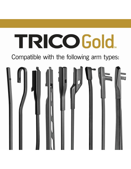 Limpiaparabrisas TRICO Gold 24 y 20 cm Paquete de 2