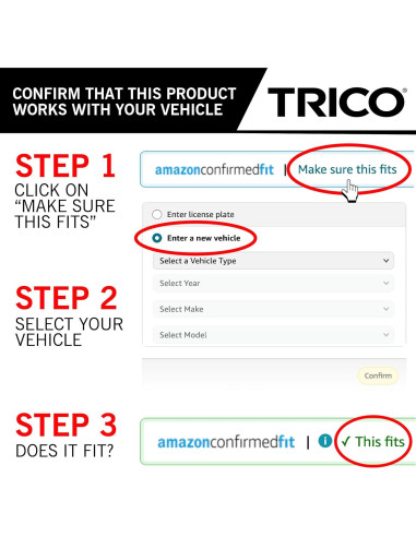 Limpiaparabrisas TRICO Gold 24 y 20 cm Paquete de 2