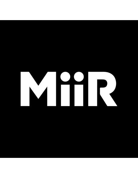 Botella de Agua Aislada MiiR 20oz Acero Inoxidable Negro