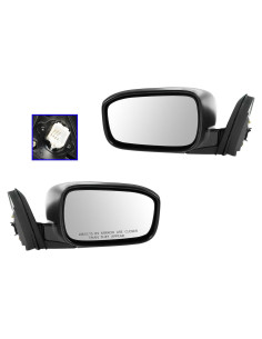 Juego de Espejos Laterales TRQ para Honda Accord 2003-2007