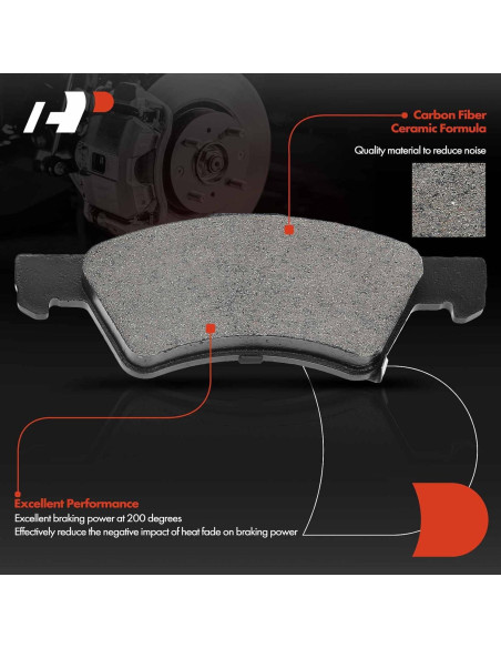 Discos de Freno Delanteros A-Premium + Pastillas Cerámicas