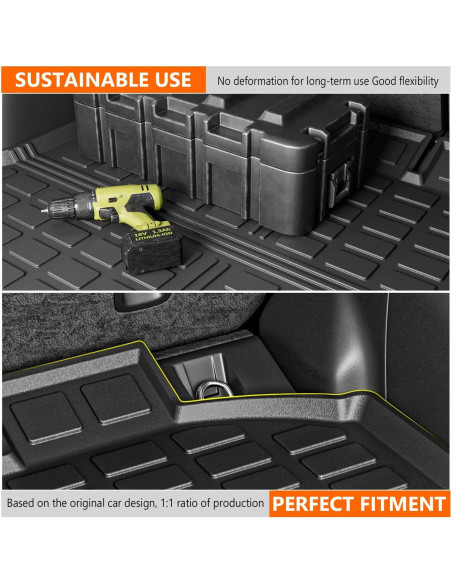 Mat de Maletero Powoq para Honda CRV 2012-2016 TPE
