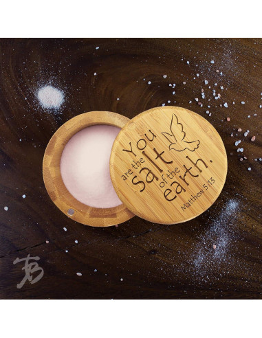 Caja de Sal de Bambú Totally Bamboo 170 g con Tapa Magnética