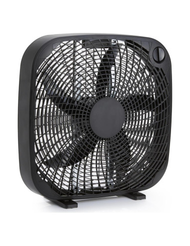 Ventilador de Caja Amazon Basics 20" 3 Velocidades Negro