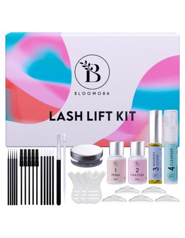 Kit de Elevación de Pestañas Bloomora - 15 Aplicaciones