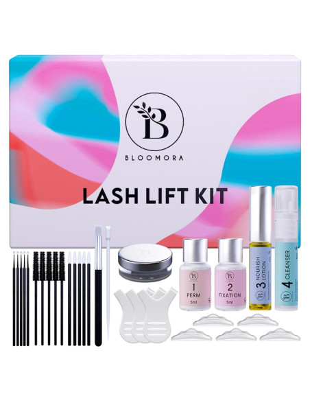 Kit de Elevación de Pestañas Bloomora - 15 Aplicaciones