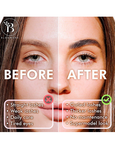 Kit de Elevación de Pestañas Bloomora - 15 Aplicaciones