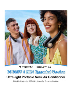 Aire Acondicionado de Cuello TORRAS COOLiFY Negro 2024 2