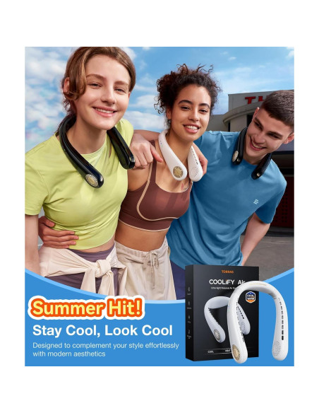 Aire Acondicionado de Cuello TORRAS COOLiFY Negro 2024