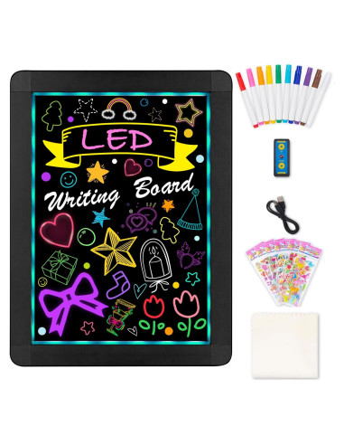 Tablero Mágico LED Kookoosmart 40x30 cm 18 Colores