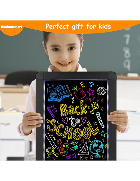 Tablero Mágico LED Kookoosmart 40x30 cm 18 Colores