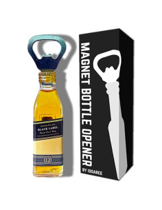 Abrebotellas Magnético ISSAREE Etiqueta Negra Decorativo