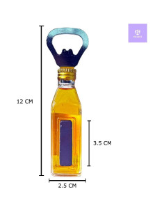Abrebotellas Magnético ISSAREE Etiqueta Negra Decorativo 2