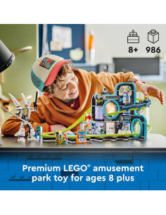 LEGO Ciudad Robot Montaña Rusa 60421 - Juguete 986 Piezas 8+ 2