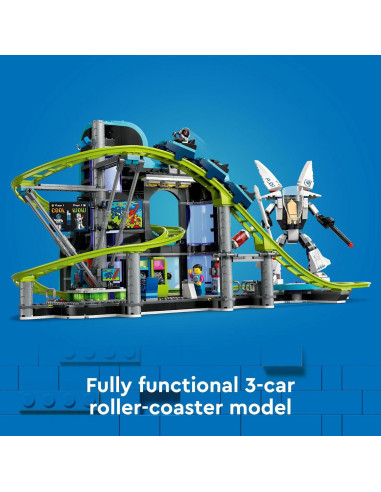 LEGO Ciudad Robot Montaña Rusa 60421 - Juguete 986 Piezas 8+
