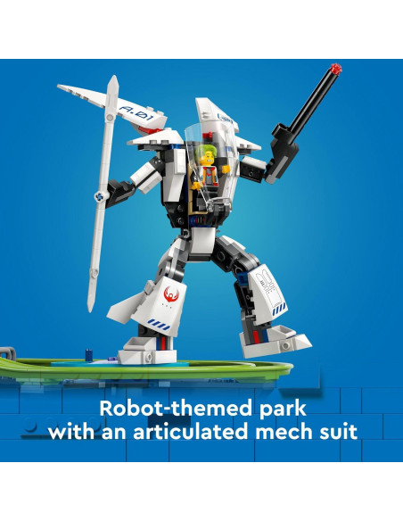 LEGO Ciudad Robot Montaña Rusa 60421 - Juguete 986 Piezas 8+