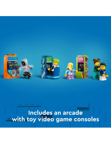 LEGO Ciudad Robot Montaña Rusa 60421 - Juguete 986 Piezas 8+