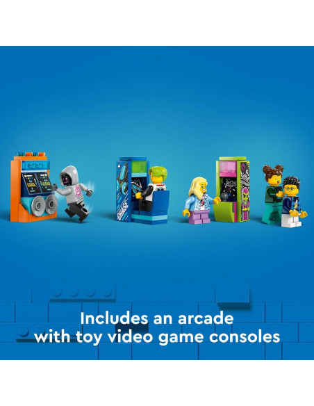 LEGO Ciudad Robot Montaña Rusa 60421 - Juguete 986 Piezas 8+