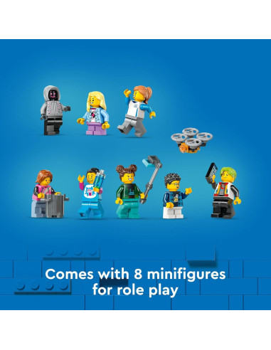 LEGO Ciudad Robot Montaña Rusa 60421 - Juguete 986 Piezas 8+