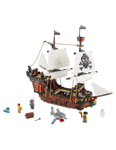 LEGO Creator 3 en 1 Barco Pirata 31109 con Minifiguras