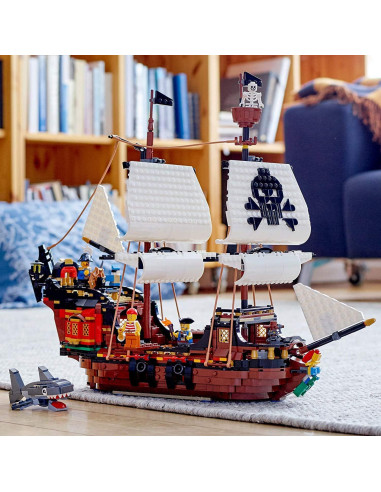 LEGO Creator 3 en 1 Barco Pirata 31109 con Minifiguras