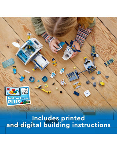 LEGO City Estación Espacial Lunar 60349 con 5 Minifiguras