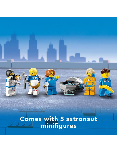 LEGO City Estación Espacial Lunar 60349 con 5 Minifiguras