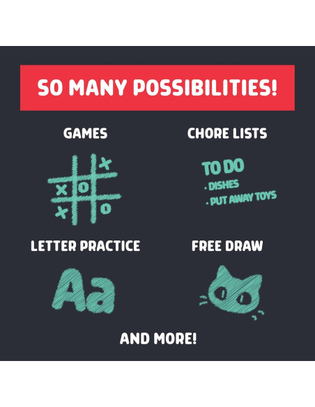 Chuckle & Roar - Tabla Dibujo LCD 25x20cm - Sin Desorden