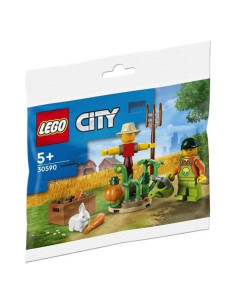 LEGO 30590 Ciudad Granja Jardín con Espantapájaros 10g