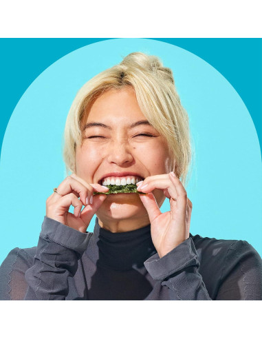 gimMe Algas Marinas Tostadas Sal Marina 20 Paquetes 5g