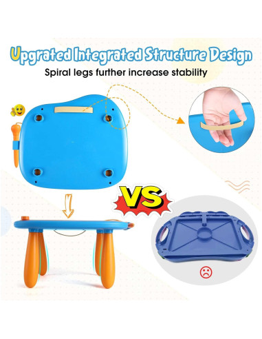 Tablero Magnético de Dibujo Smasiagon Azul 30.5x26.7cm