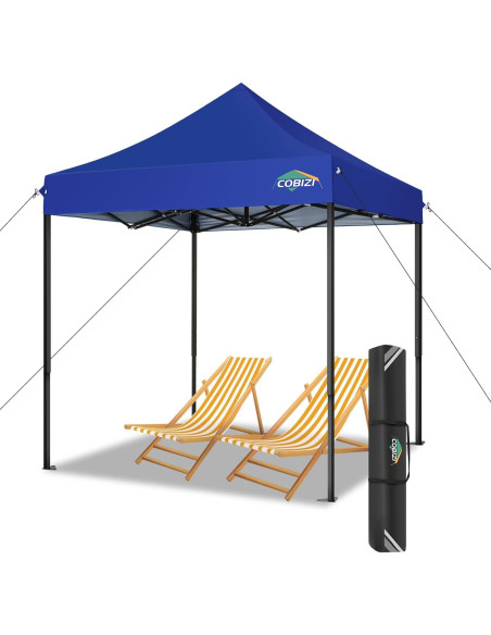 Carpa Plegable COBIZI 2x2m Impermeable para Camping y Fiestas