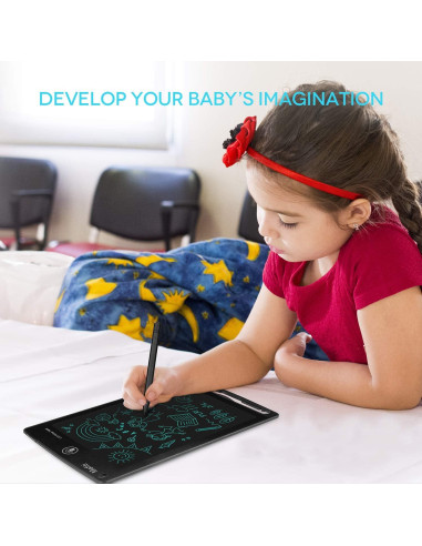 Mafiti Tableta de Escritura LCD 8.5" Negra Portátil