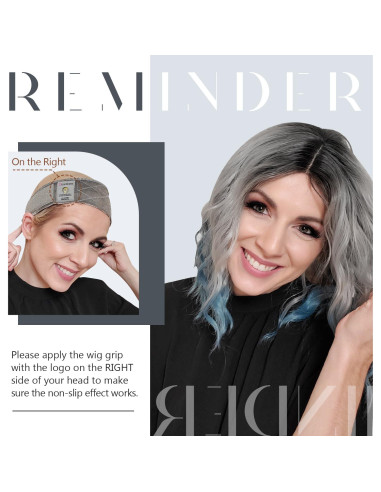 Bandas de agarre para pelucas Dreamlover bronceado 2 piezas