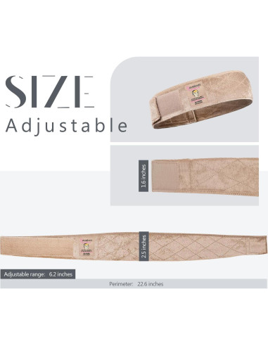 Bandas de agarre para pelucas Dreamlover bronceado 2 piezas