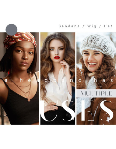 Bandas de agarre para pelucas Dreamlover bronceado 2 piezas