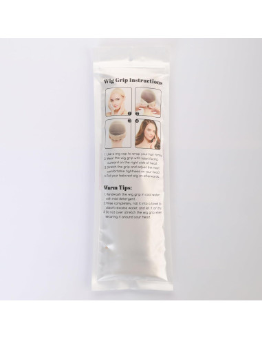 Bandas de agarre para pelucas Dreamlover bronceado 2 piezas