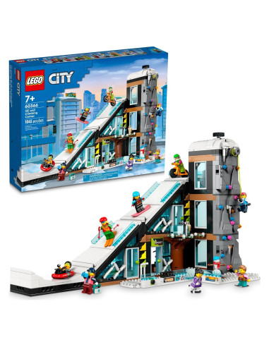 LEGO City Centro de Esquí y Escalada 60366 - 1054 Piezas