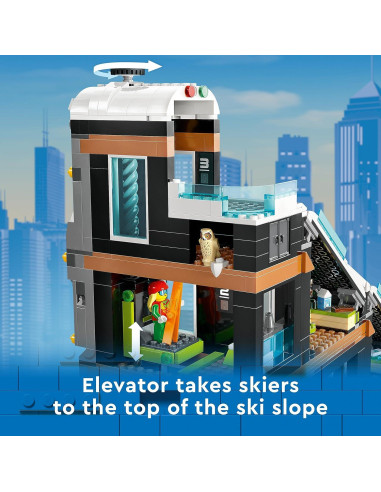 LEGO City Centro de Esquí y Escalada 60366 - 1054 Piezas