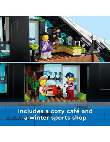 LEGO City Centro de Esquí y Escalada 60366 - 1054 Piezas