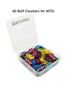 Contadores de Estadísticas Futhark MTG - 60 Fichas de Juego 2