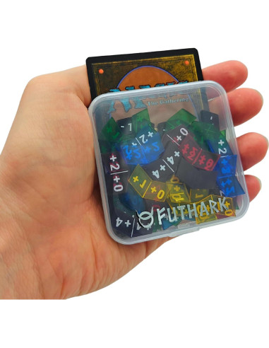 Contadores de Estadísticas Futhark MTG - 60 Fichas de Juego