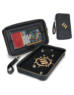 Estuche de Dados ENHANCE para RPG con Bandeja Lanzamiento