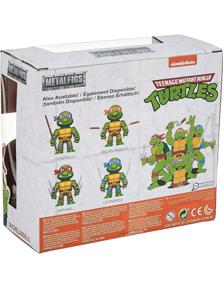 Figura Michelangelo Tortugas Ninja Jada Toys 10,16 cm
