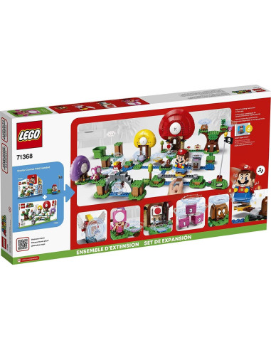 LEGO Super Mario Búsqueda del Tesoro de Toad 71368 - 464 Piezas