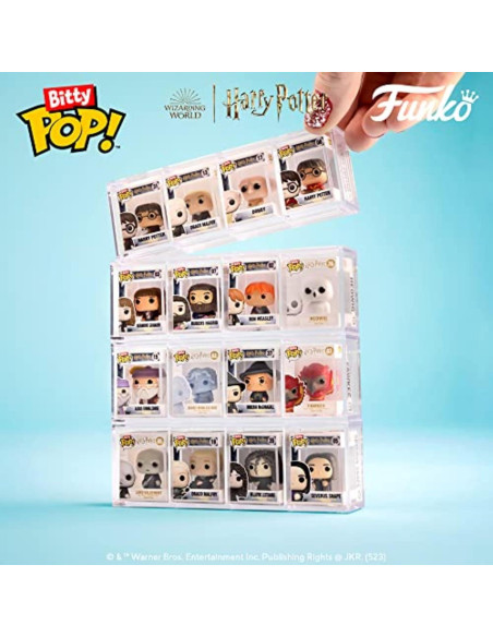 Funko Bitty Pop! Harry Potter - Hermione, Hagrid, Ron y Sorpresa