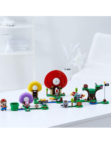 LEGO Super Mario Búsqueda del Tesoro de Toad 71368 - 464 Piezas