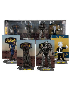 Figuras de Acción Fallout McFarlane Toys 4pk 15cm